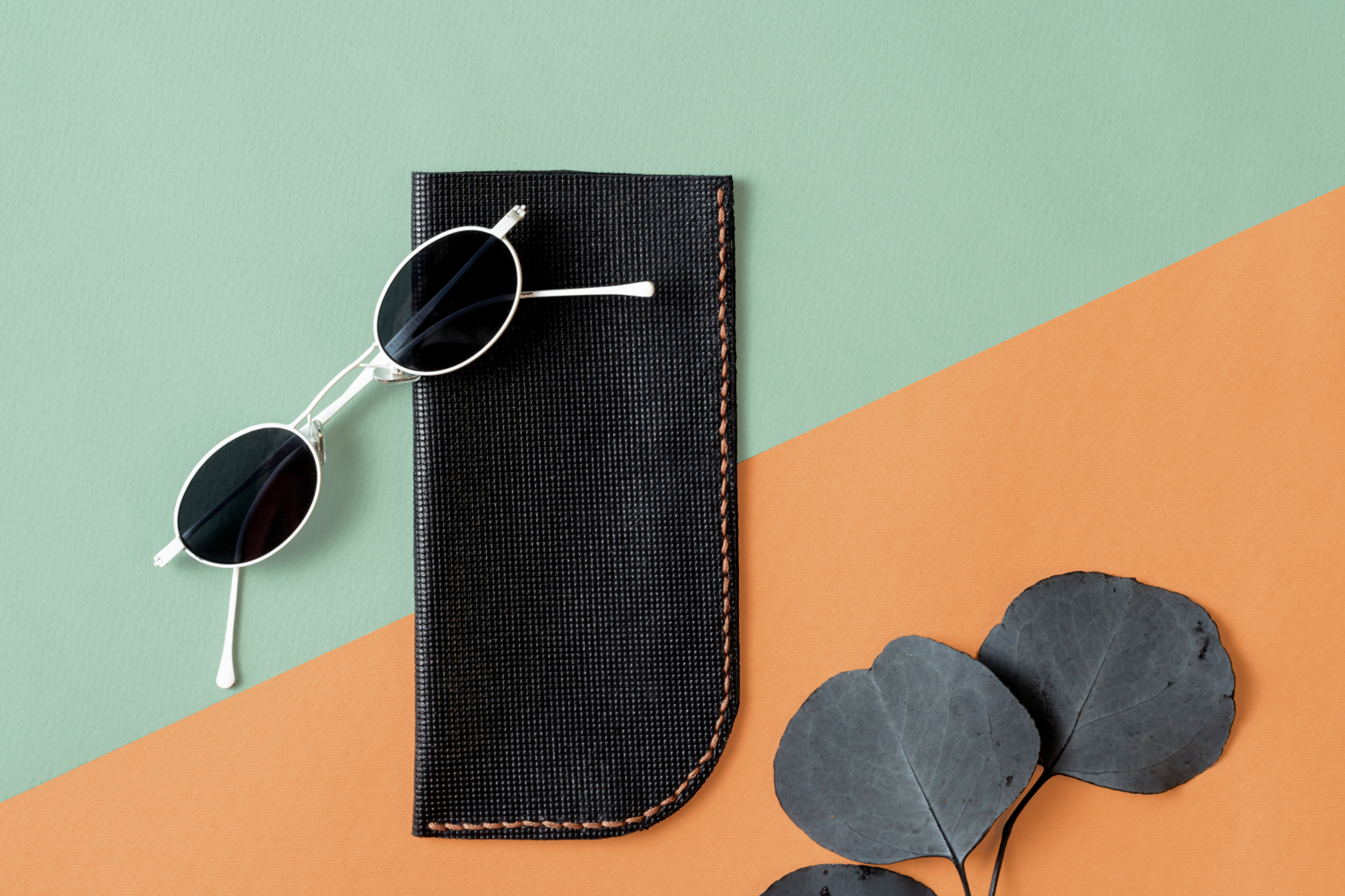 Toc de ochelari din piele naturala ADPlic – imagine 2