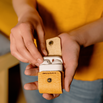 Husa pentru Airpods PRO din Piele – imagine 5