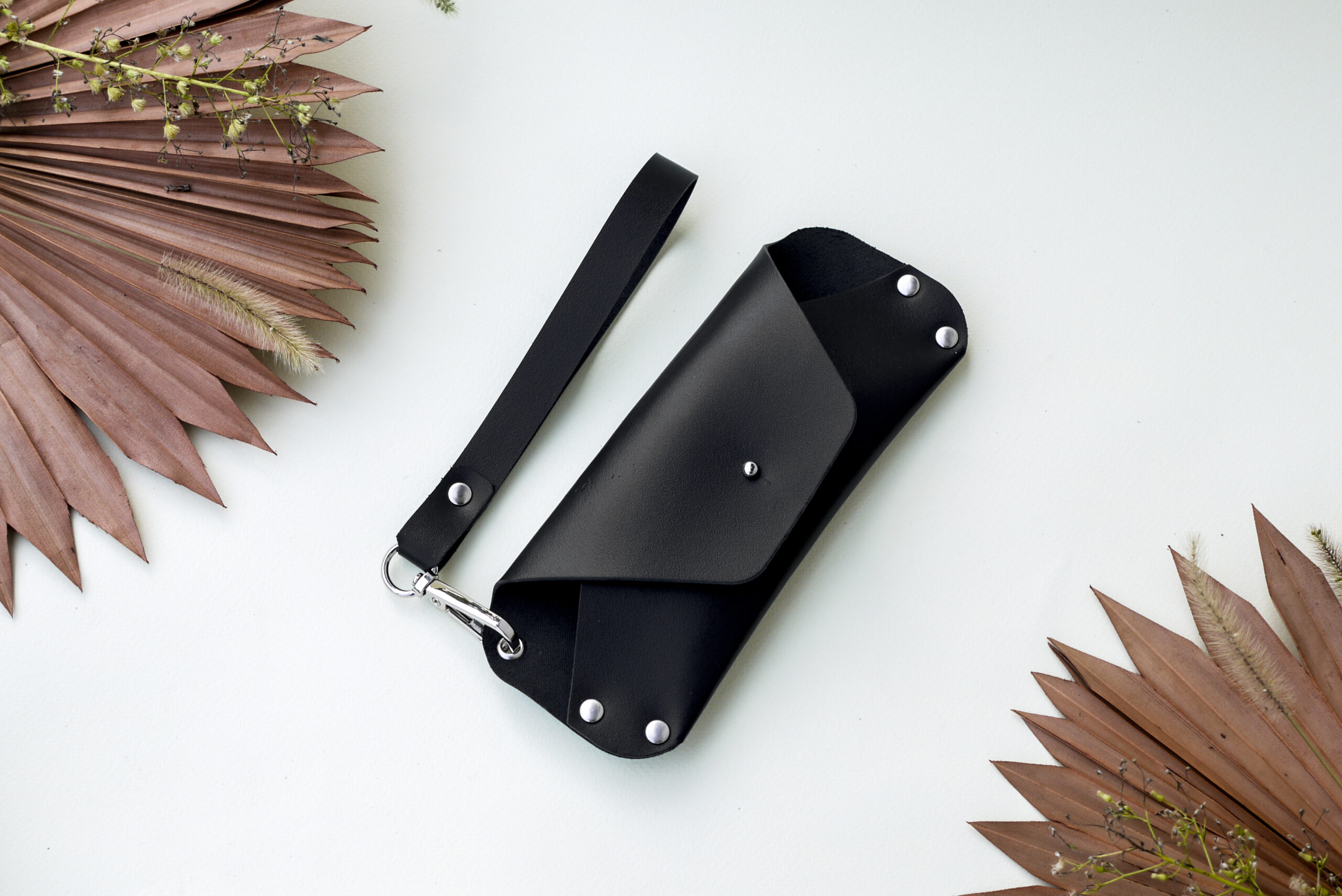 Toc de ochelari din piele naturala reciclata – imagine 3