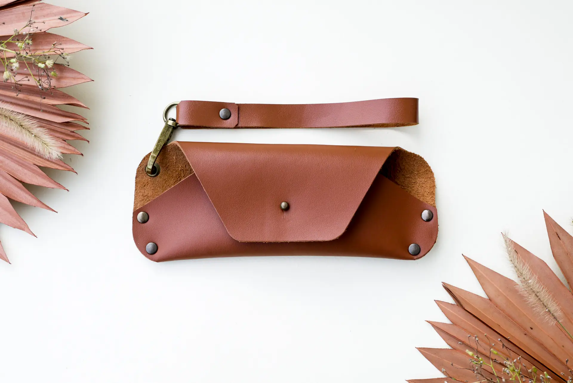 Toc de ochelari din piele naturala reciclata – imagine 9